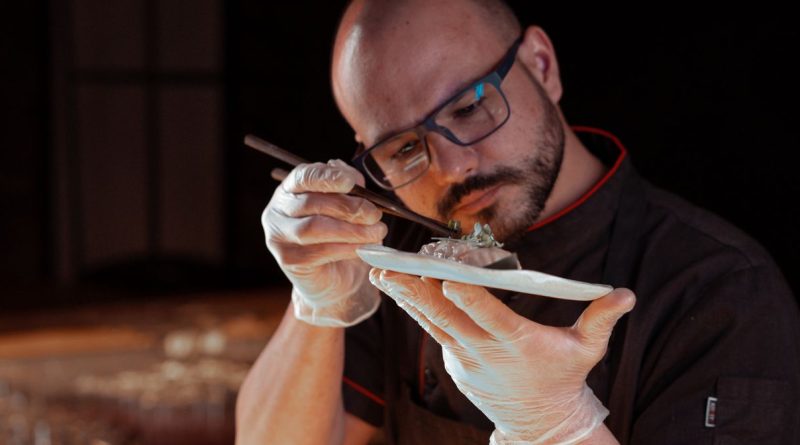 Photo by Mikhail Nilov: https://www.pexels.com/photo/chef-carefully-putting-together-a-dish-8093862/